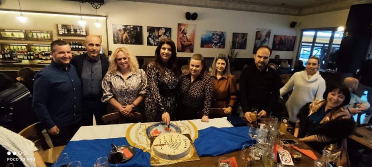 Κοπή πίτας αστυνομικών και βράβευση στον Θωμά Δέδε 