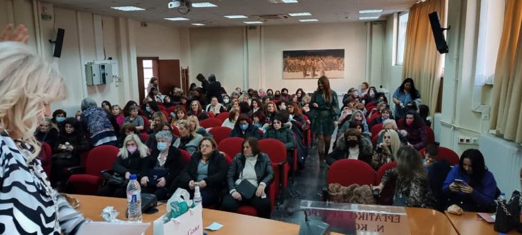 Κοπή πίτας του σωματείου σχολικών καθαριστριών Ν. Κοζάνης, Γρεβενών και Καστοριάς