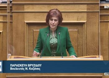 Παρασκευή Βρυζίδου: «Η Νέα Δημοκρατία δεν αφήνει τον εργαζόμενο στην αγωνία και στον προβληματισμό»