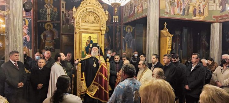 Τιμή στην εορτή του ομώνυμου Αγίου Γεωργίου του Νεομάρτυρα