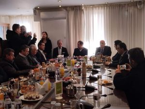 Αντάλλαξαν ευχές στο ΕΒΕ Κοζάνης Ανταλλαγή ευχών στο ΕΒΕ Κοζάνης