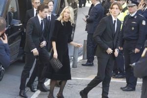 Μαρία Ολυμπία: Ξεχώρισε στην κηδεία του τέως βασιλιά Κωνσταντίνου