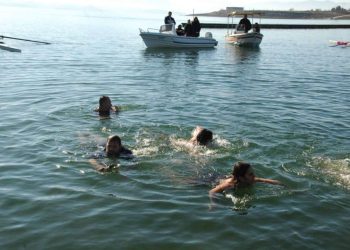 Τελετή Αγιασμού Των Υδάτων Στο Χώρο Του Ναυτικού Ομίλου Στη Λίμνη Πολυφύτου