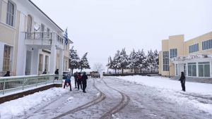 Χωρίς προβλήματα το πρώτο χιόνι.. Χωρίς προβλήματα το πρώτο χιόνι..