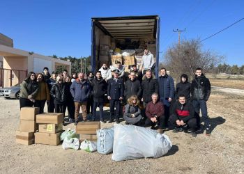 Αστυνομικοί της Κοζάνης συγκέντρωσαν είδη πρώτης ανάγκης, για τους πληγέντες από τον φονικό σεισμό σε Τουρκία και Συρία
