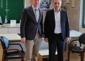 Εθιμοτυπική επίσκεψη Γιώργου Αμανατίδη στο Γενικό Περιφερειακό Αστυνομικό Διευθυντή Δυτικής Μακεδονίας