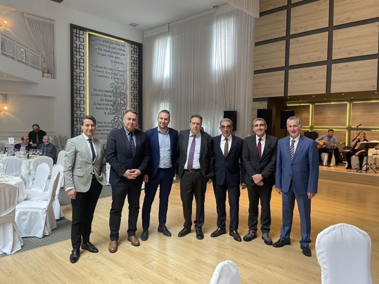 Κοπή Βασιλόπιτας της Ομοσπονδίας Εμπορικών Συλλόγων Δυτικής και Κεντρικής Μακεδονίας στην Πτολεμαΐδα