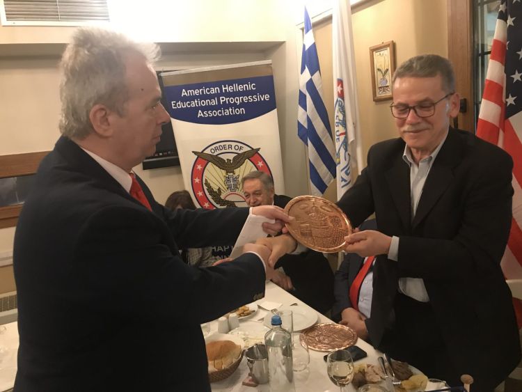 Κοπή βασιλόπιτας  του Τμήματος Hj015 ‘’ioannis Trantas’’ Ahepa Κοζάνης