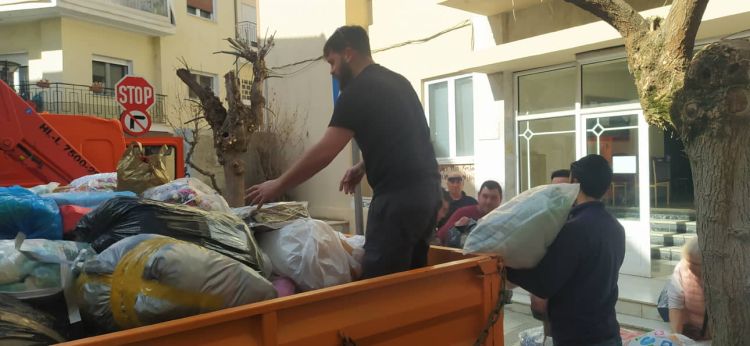 Ξεκίνησε η πρώτη αποστολή αλληλεγγύης στους συνανθρώπους μας σε Τουρκία και Συρία που επλήγησαν από τον σεισμό