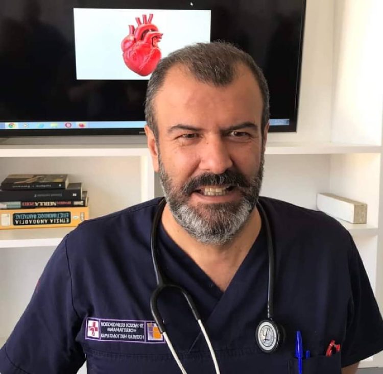 Διευθυντής Της Καρδιολογικής Κλινικής Ζακύνθου Ο Βασίλης Βασιλακόπουλος
