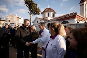 Στο Γενικό Νοσοκομείο Κοζάνης ο Κυριάκος Μητσοτάκης Στο Γενικό Νοσοκομείο Κοζάνης ο Κυριάκος Μητσοτάκης