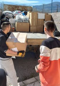 Συγκέντρωση ειδών πρώτης ανάγκης για τους σεισμόπληκτους της Τουρκίας και της Συρίας από το Γραφείο Εθελοντισμού Δ. Φλώρινας