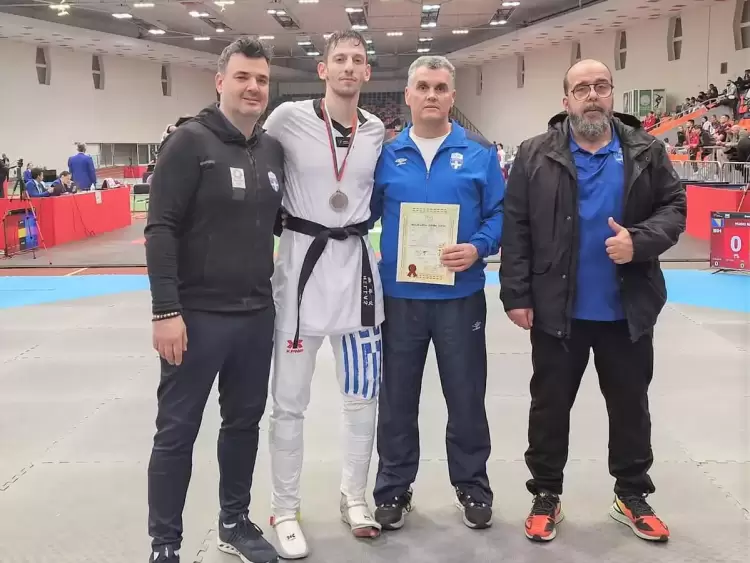 Αποστόλης Τεληκωστόγλου –  Αργυρό μετάλλιο Sofia Open G2 2023