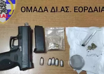 Συνελήφθησαν δύο άτομα στην Πτολεμαΐδα για κατοχή ναρκωτικών ουσιών