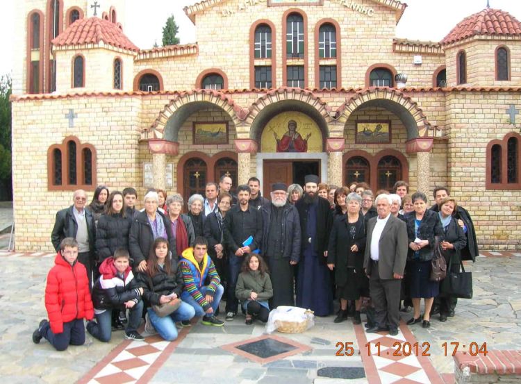 Σύναξη λαού η γιορτή της αγίας Νεομάρτυρος Κυράννης της Οσσαίας,