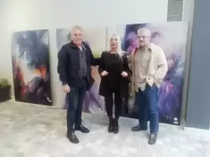 Έκθεση ζωγραφικής της Λίτσας Παπαδημητρίου στη βιβλιοθήκη Κοζάνης