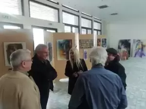 Έκθεση ζωγραφικής της Λίτσας Παπαδημητρίου στη βιβλιοθήκη Κοζάνης