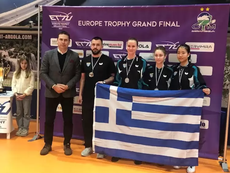 Επιτραπέζια Αντισφαίριση: Οι Σάρισες Φλώρινας κατέκτησαν τη 2η θέση στο Europe Trophy γυναικών στην Πορτογαλία Επιτραπέζια Αντισφαίριση: Οι Σάρισες Φλώρινας κατέκτησαν τη 2η θέση στο Europe Trophy γυναικών στην Πορτογαλία