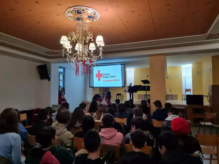 Σεμινάριο Ερυθρού Σταυρού στο Μουσικό Σχολείο Σιάτιστας