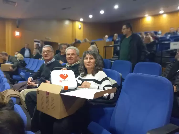 Τον δικό του απινιδωτή απέκτησε ο Όμιλος Αντισφαίριση Πτολεμαΐδας