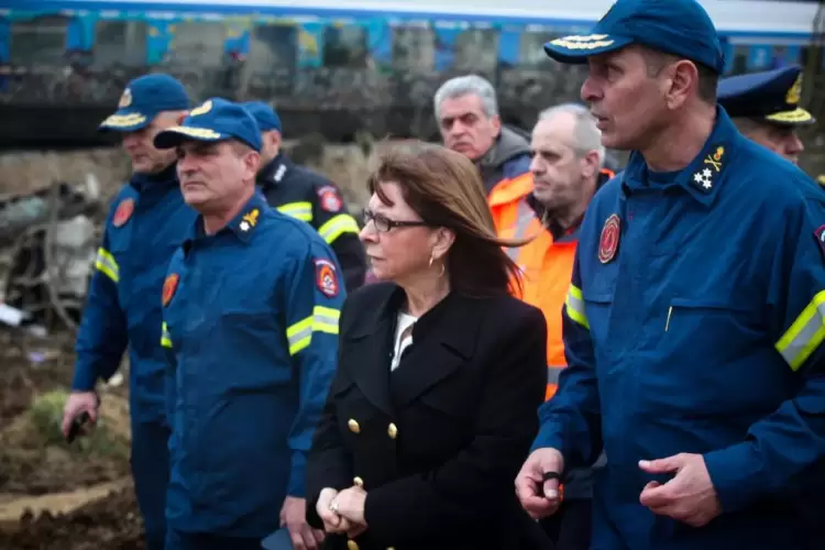 Στο σημείο της τραγωδίας η Κατερίνα Σακελλαροπούλου Στο σημείο της τραγωδίας η Κατερίνα Σακελλαροπούλου