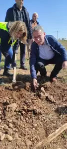 Δενδροφύτευση στο Νέο Κλείτο σε συνεργασία με το πρόγραμμα LIFE TERRA