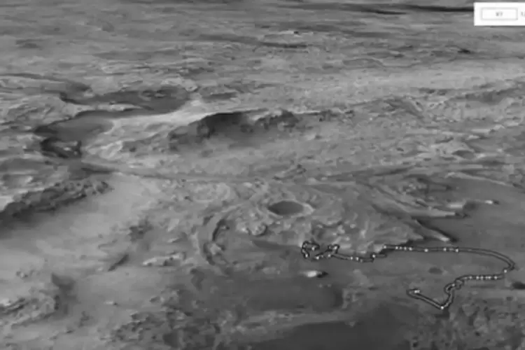 H Nasa μάς «ταξιδεύει» στον πλανήτη Άρη μέσω διαδραστικού 3d χάρτη