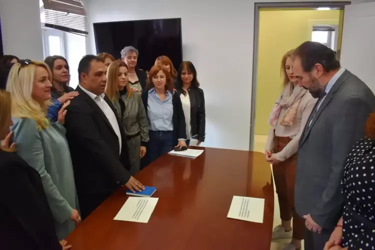 Δήμος Φλώρινας: Ορκωμοσία υπαλλήλων του προγράμματος “Βοήθεια στο Σπίτι”