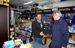 Η επίσκεψη του Αντιπεριφερειάρχη Φλώρινας  Σωτήρη Βόσδου στο Αμύνταιο ενόψει της εορτής του Πάσχα