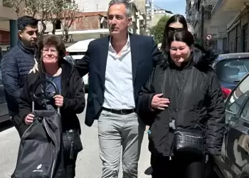 Επίσκεψη του υποψήφιου Βουλευτή ΝΔ Π.Ε. Κοζάνης Στάθη Κωνσταντινίδη στα καταστήματα της Κοζάνης