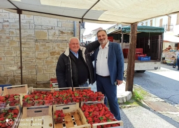 Επίσκεψη Του Υποψήφιου Βουλευτή Κώστα Πασσαλίδη Στις Λαϊκές Αγορές Της Νεάπολης, Της Αιανής Και Του Τσοτυλίου