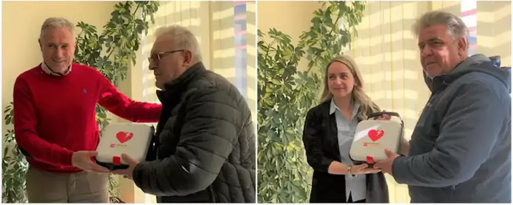 ΕΠΣ Κοζάνης:  Προσφορά ζωής δύο απινιδωτών  από την Περιφερειακή ενότητα  Κοζάνης