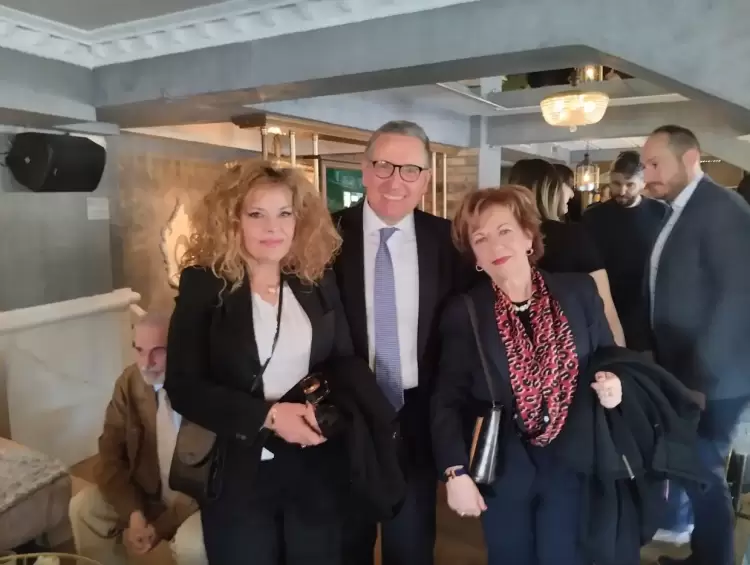 Ευχές για την ονομαστική του εορτή δέχτηκε το πρωί τής Κυριακής ο υποψήφιος βουλευτής της ΝΔ Γιώργος Δακής (εικόνες)