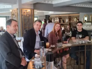 Ευχές για την ονομαστική του εορτή δέχτηκε το πρωί τής Κυριακής ο υποψήφιος βουλευτής της ΝΔ Γιώργος Δακής (εικόνες)