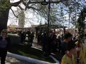 Κερασιά Κοζάνης – Το πέρασμα της εικόνας της Παναγίας Ζιδανίου