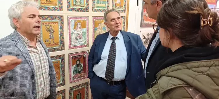 Κοζάνη: Ο ζωγράφος Γιώργος Κόλα επέστρεψε με μια αναδρομική έκθεση