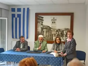 Με επιτυχία πραγματοποιήθηκε η παρουσίαση του βιβλίου «Επισκέπτης από τα Δυτικά…» του Β. Π. Καραγιάννη στη Θεσσαλονίκη