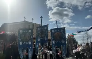 Μεγάλη Παρασκευή, Δρυόβουνο, η Αποκαθήλωση του Εσταυρωμένου