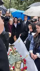 Μεγάλη Παρασκευή, Δρυόβουνο, η Αποκαθήλωση του Εσταυρωμένου