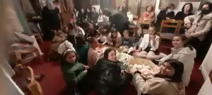 Μικρόβαλτο Δήμου Σερβίων Κοζανης Στολισμός επιταφίου