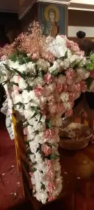 Μικρόβαλτο Δήμου Σερβίων Κοζανης Στολισμός επιταφίου