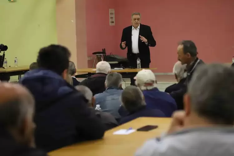 Π. Κουκουλόπουλος: «Μόνο η ψήφος μας μπορεί να δώσει λύσεις, να κάνει τη φωνή μας ν’ ακουστεί» Π. Κουκουλόπουλος: «Μόνο η ψήφος μας μπορεί να δώσει λύσεις, να κάνει τη φωνή μας ν’ ακουστεί»