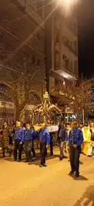 Η Περιφορά  του Επιταφίου του Αγίου Νικολάου Κοζάνης σε κατανυκτική ατμόσφαιρα