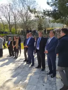 Στην πανηγυρική Αναστάσιμη Θεία λειτουργία του Ι.Ν. Αγίου Γεωργίου στο Μεσόβουνο