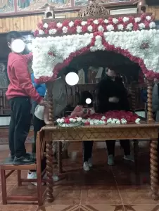 Στολισμός Επιτάφιου Αγία Παρασκευή Γαλατινής 2023