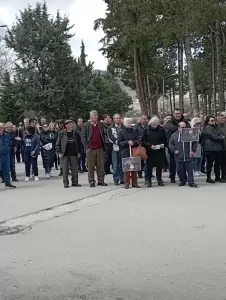 Συγκέντρωση διαμαρτυρίας στη Γαλατινή, με αφορμή την εγκατάσταση φωτοβολταϊκών