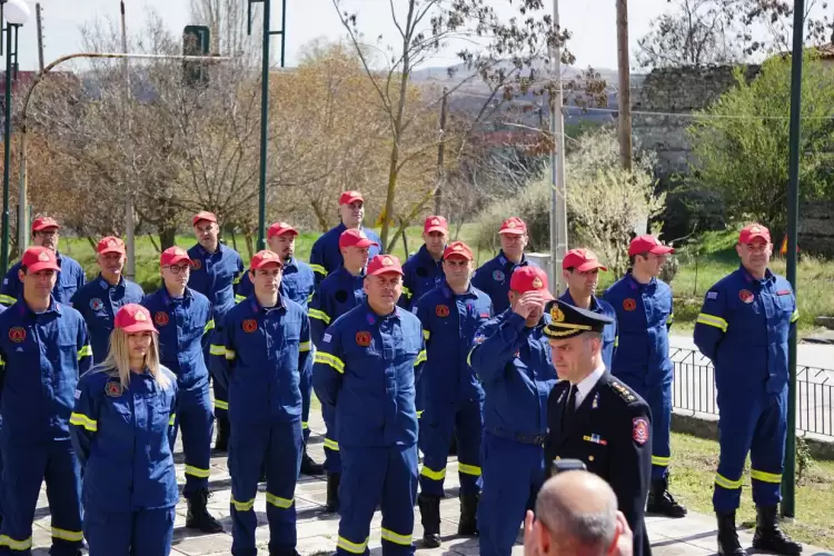 Τα εγκαίνια του κλιμακίου της Πυροσβεστικής του Δήμου Δεσκάτης, σε ένα όμορφο κτίριο και περιβάλλοντα χώρο