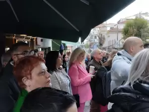 Τα εγκαίνια του πολιτικού γραφείου του υποψηφίου βουλευτή της ΝΔ Κοζάνης Στάθη Κωνσταντινίδη