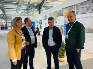 Την 48η Έκθεση Γούνας Καστοριάς, επισκέφτηκε την Πέμπτη η Ευλαμπία Πρώιου