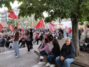 Κοζάνη: Ομιλία Λουίζα Ράζου - Το ποσοστό του ΚΚΕ θα είναι το μέγεθος που θα τους ταράξει